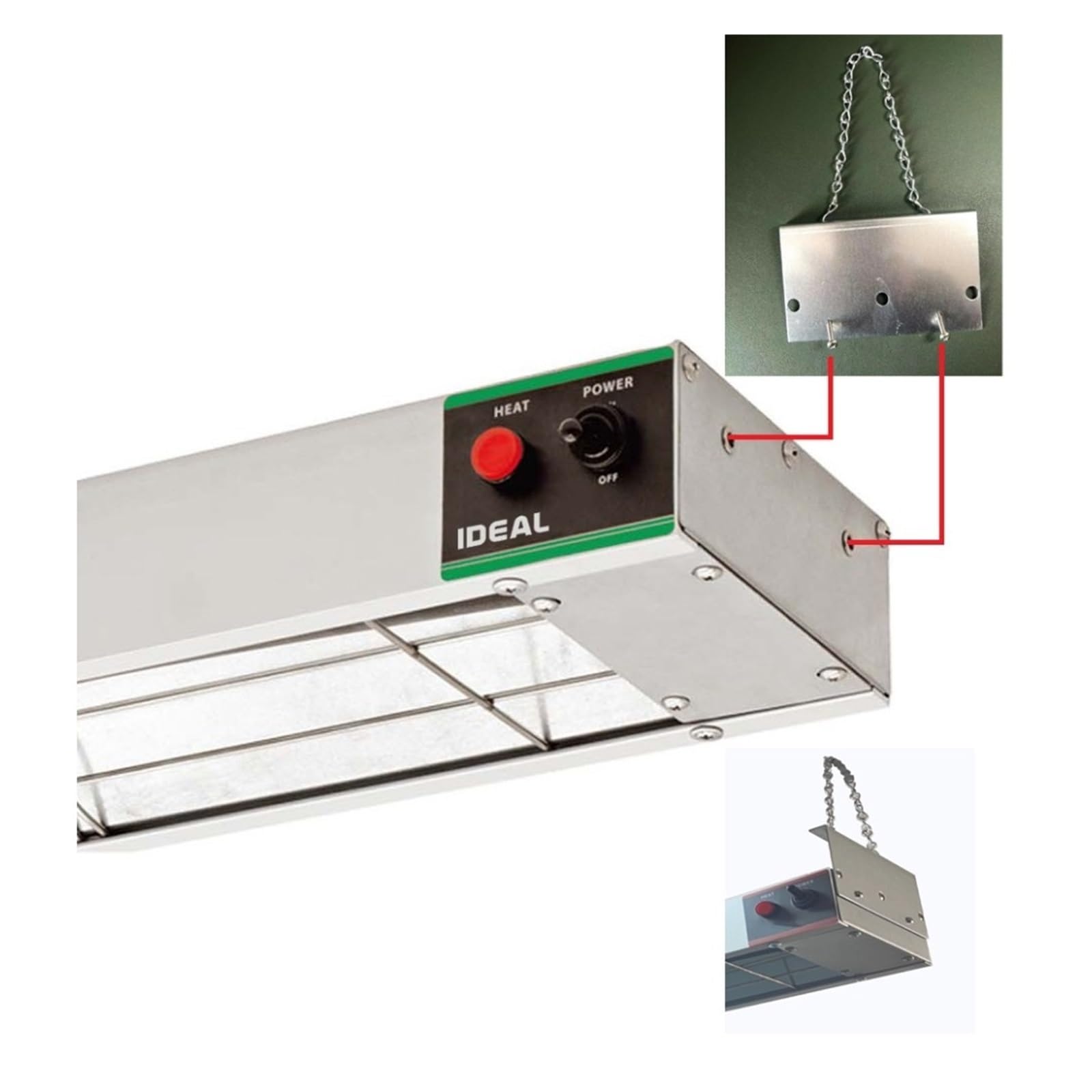 Lampada Elettrica For La Conservazione Del Calore A Infrarossi, Scaldavivande A Luce Chip Riscaldamento Di Lunga Durata