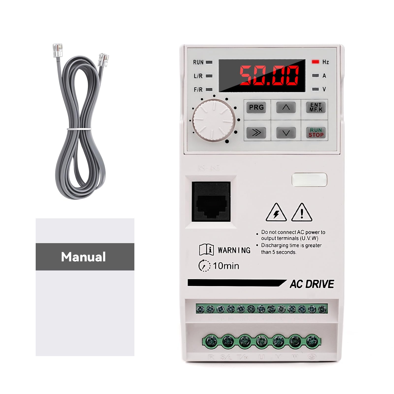 Inverter 220 380 Convertitore di Frequenza Trifase Frequency Converter VFD Monofase 220V Ingresso a Trifase 380V Uscita per Controllo Velocità CNC Motore Mandrino 2.2KW