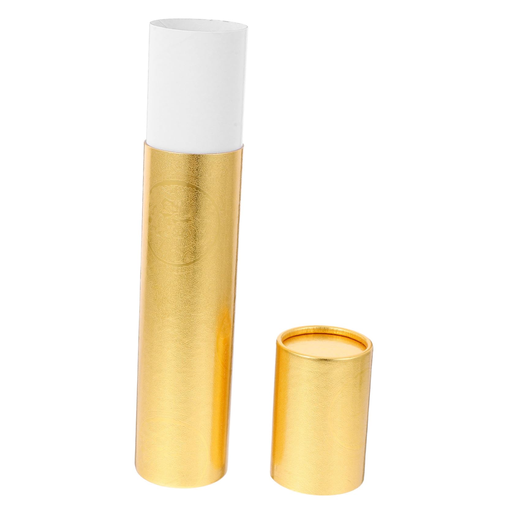 VILLCASE Picture Storage Case Decorative Photo Storage Box Paper Tube Mailing Tube for Artwork