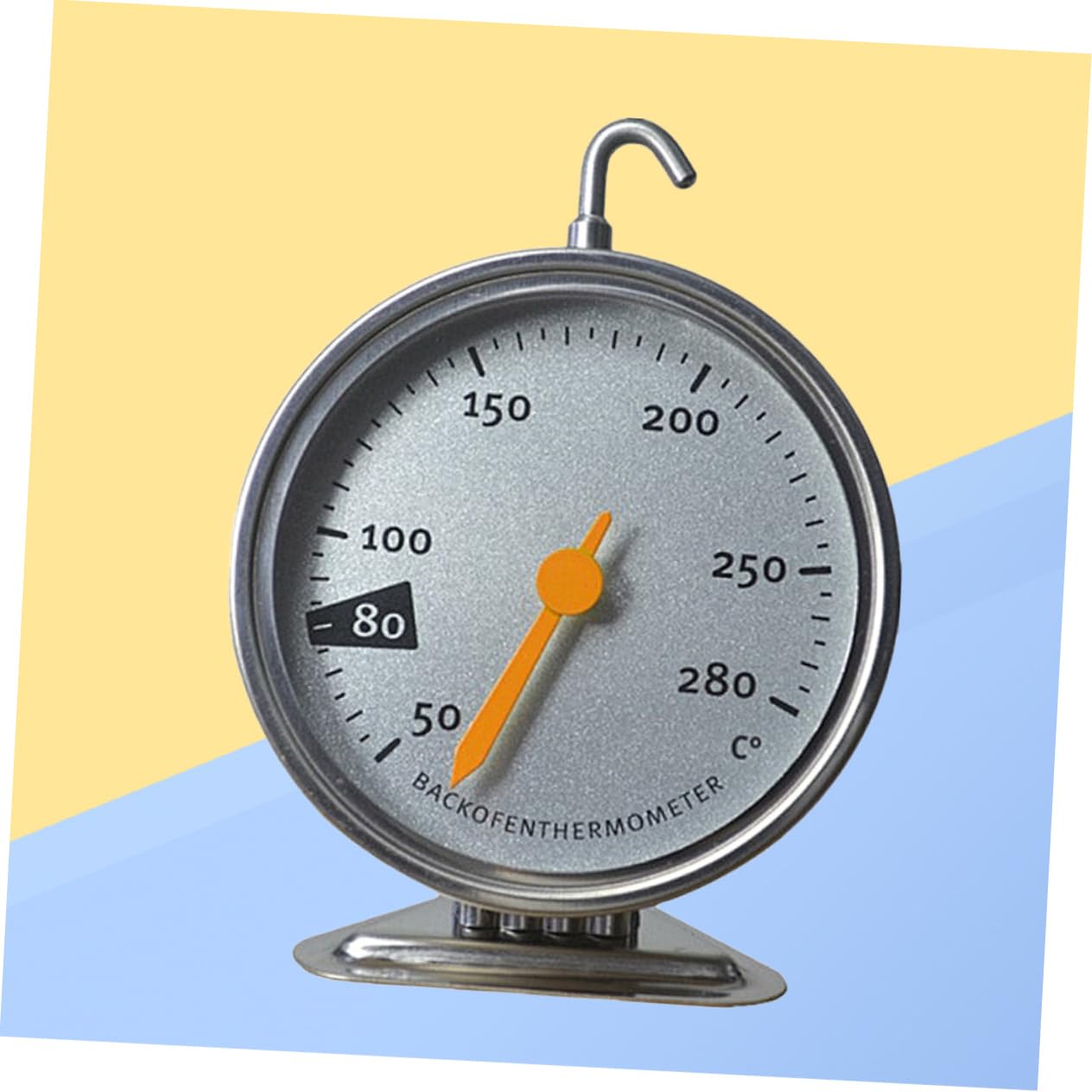 KICHOUSE Oven Thermometer Hangable Food Thermometer for Home Use Lightweight Design for Temperature for Baking and Tasks