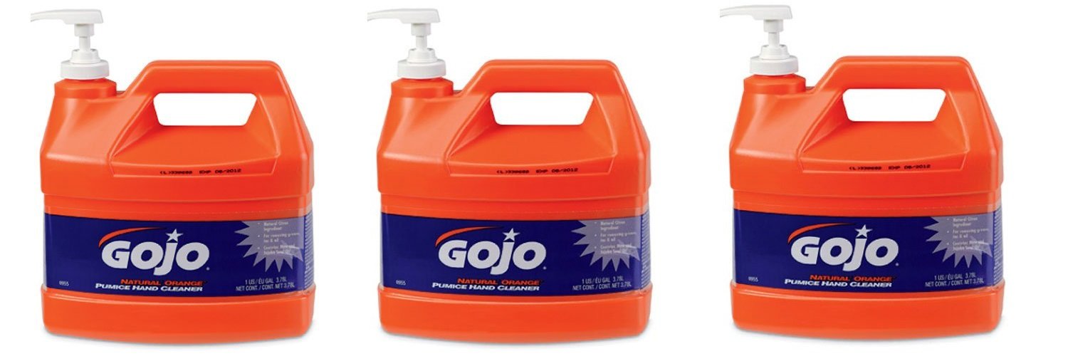 Amazon.com : Gojo 0955 Natural Orange Pumice Hand Cleaner zBKyQt