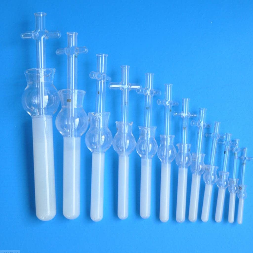 misppro 0,5 ml-15 ml vidrio Dounce Tenbroek Cell Tissue Grinder Mortero Homogeneizador – transparente, 0,5 ml