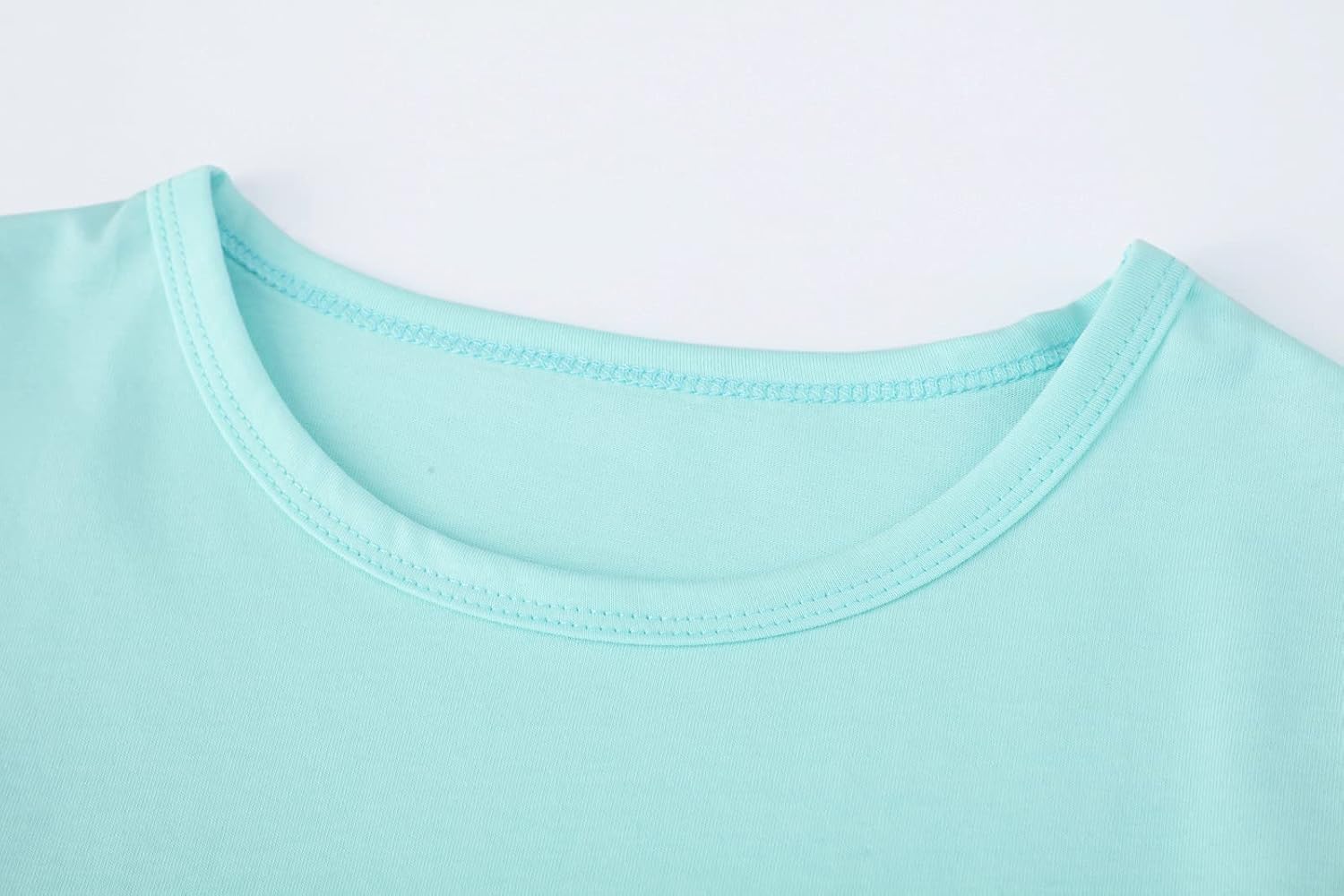 CYCHELRY Big Girls Pajamas Set Cut Cat and Bear Printed Short Sleeve Summer Sleepwear Loungewear Size 6-16 - Image 2