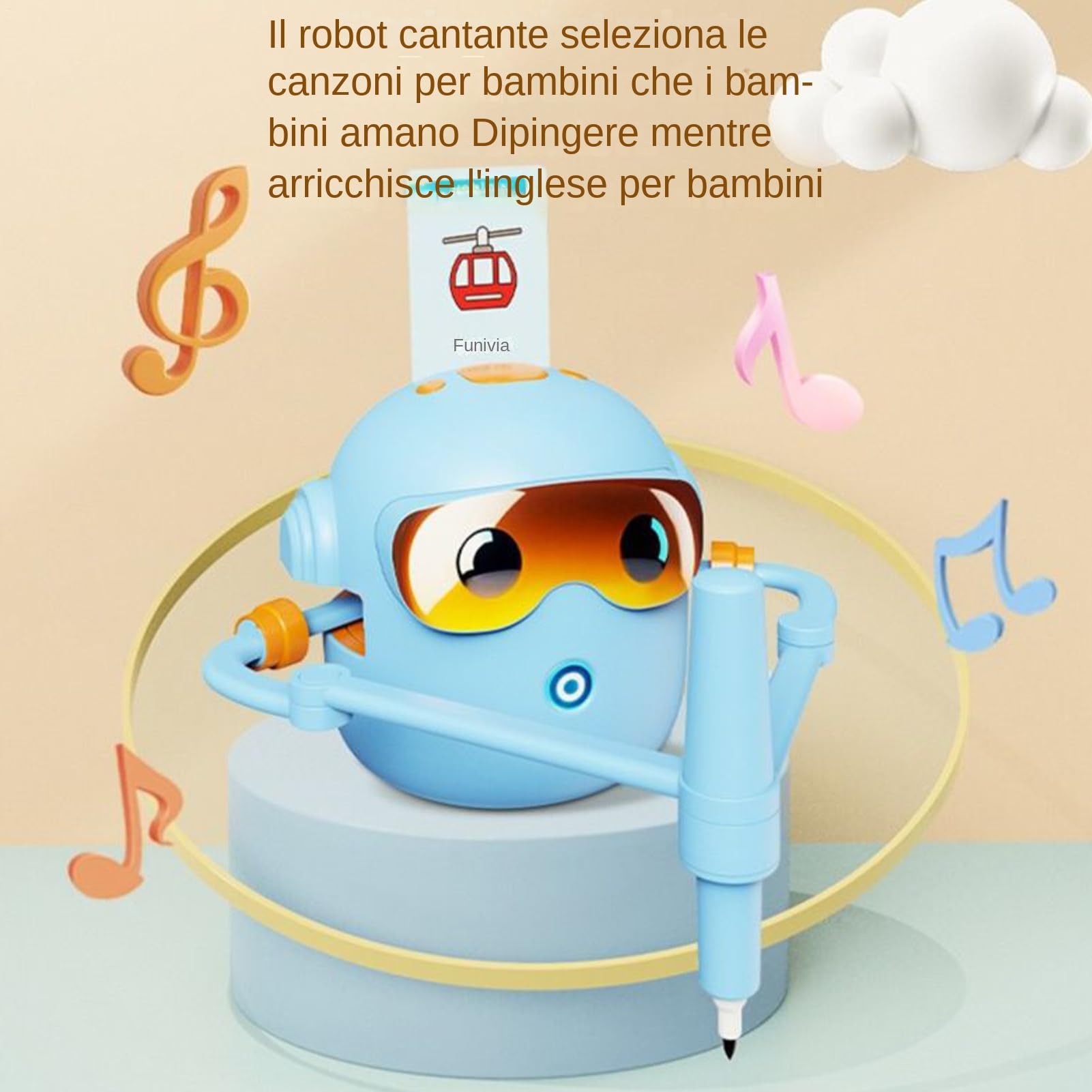 Robot da Disegno per Bambini Giocattoli Educativi Per L'Apprendimento | Robot Per Disegnare Per Bambini Per Bambini, Ragazzi E Ragazze, Ideale Per Viaggi, Scuola E Asilo Infantile