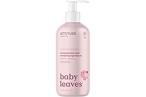 Attitude 2-in-1 Baby Wash: Unscented Body Wash for Sensitive Skin