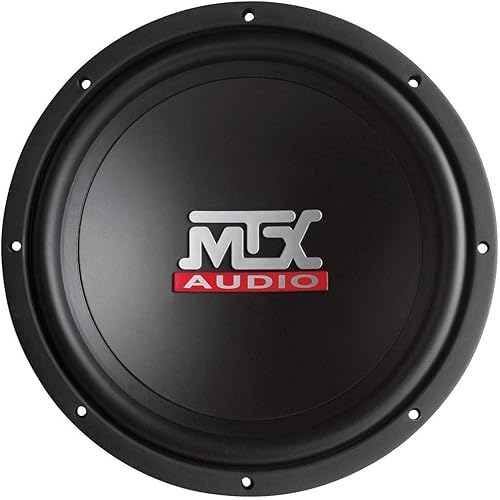 MTX Audio TN12-04 Subwoofer de la serie Terminator de 4 ohmios de 12"