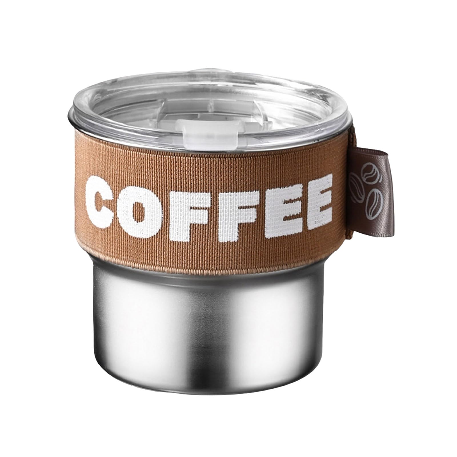 MALSSE 400ml Insulated Coffee Tumblers Thermal Insulated Coffee Mugs with Spill Proof Lid Perfect for Home or Travel Sturdy Mugs