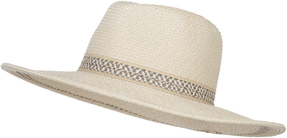 UPF 50+ Fedora Crown Herringbone Braid Hat