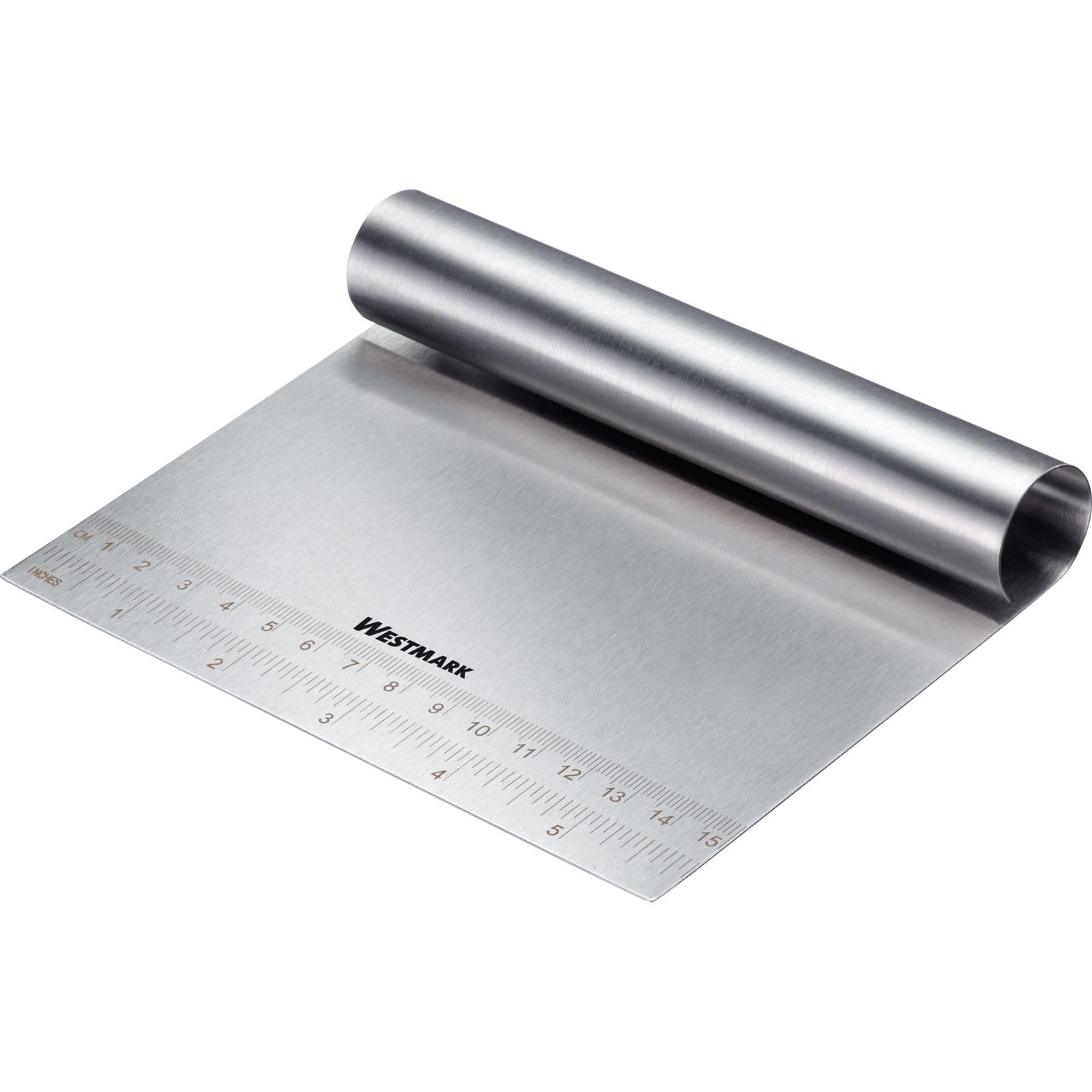 Westmark Dough Card with Scale – High-Quality Dough Spatula for Easy Cutting and Spreading of Dough, Fondant, Creams, or Ganache – Stainless Steel