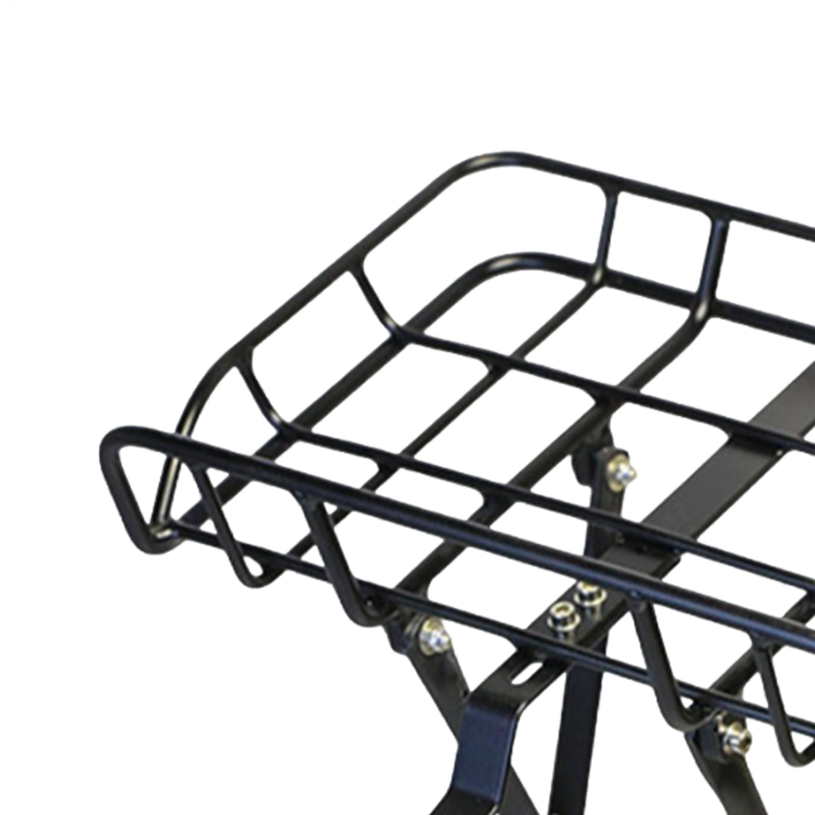 Cestino portabiciclette – in metallo di grande capacità, sgancio rapido, montaggio frontale staccabile, cestino per bici da strada, mountain bike, pendolarismo, borsa della spesa, basket, calcio