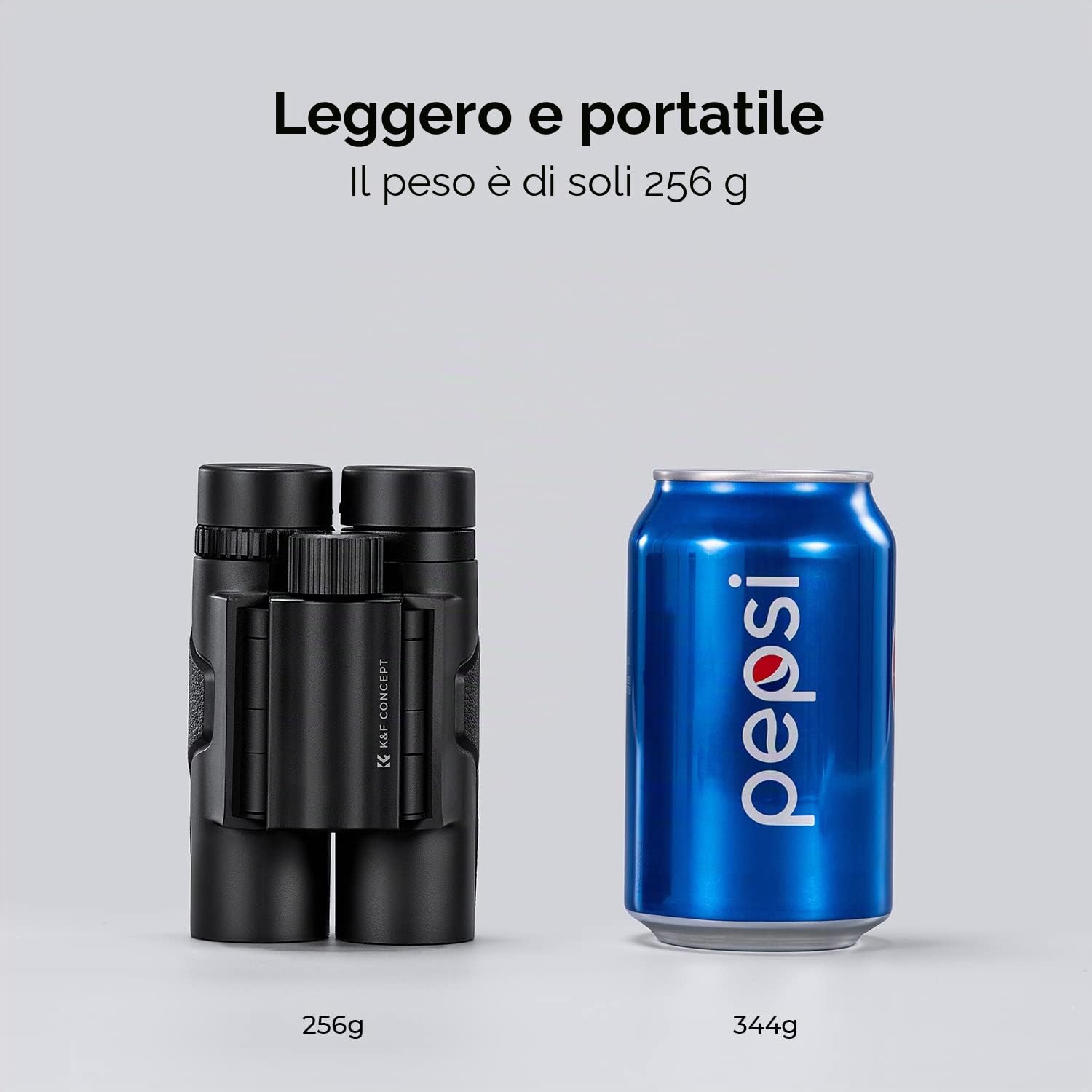 K&F CONCEPT 10x25 Binocolo Professionale Compatto, Prisma BAK4 | Obiettivo FMC, Binocolo Leggero Portatile per Osservare Uccelli, Campeggio Caccia, Viaggio, Concerti