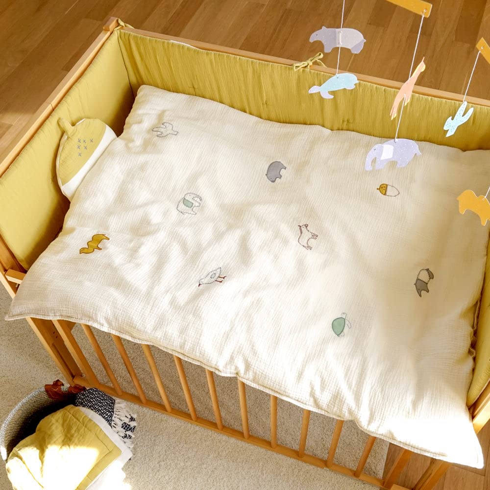 Amazon | [10mois(ディモワ)-Hoppetta] guri(ぐり) ベビー布団