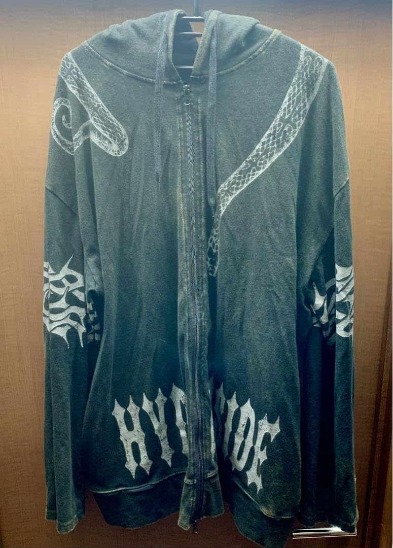 HYDE 2024INSIDE LIVEパーカー　ロングパーカー Amazon.co.jp: HYDE [INSIDE] LIVE 2024 ロングパーカー : ファッション