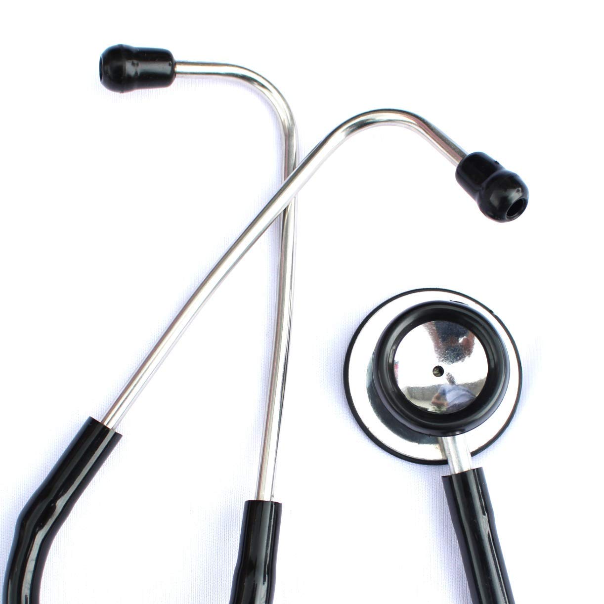 Js India Basic Care Premium Quality Dual Head Stethoscope for doctors, Nurse and Medical Students (Black) (B08VJFNC6B) Amazon Price History, Amazon Price Tracker