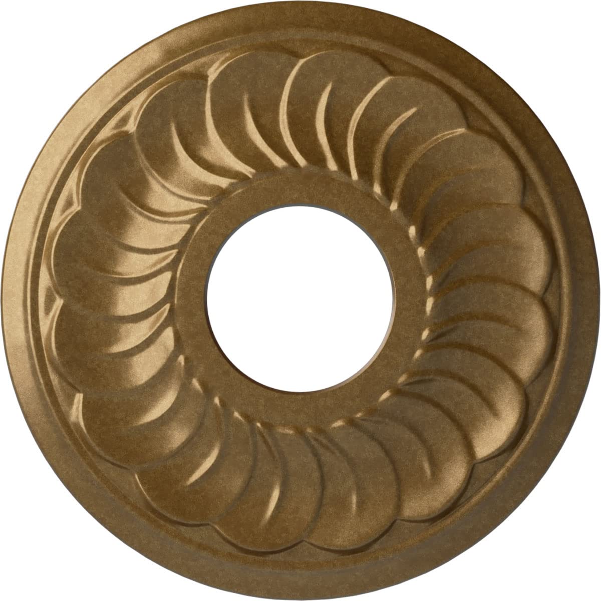 Ekena Millwork Jet Blackthorne Ceiling Medallion, Steel Gray — Amazon image 32