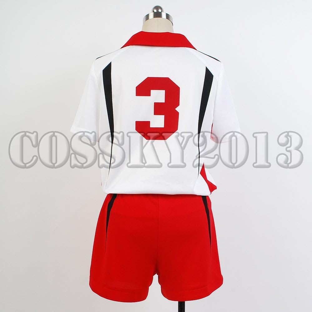 Amazon ハイキュー 音駒高校 夜久 やくもりすけ ユニフォーム コスプレ衣装 女性m コスプレ 仮装 通販