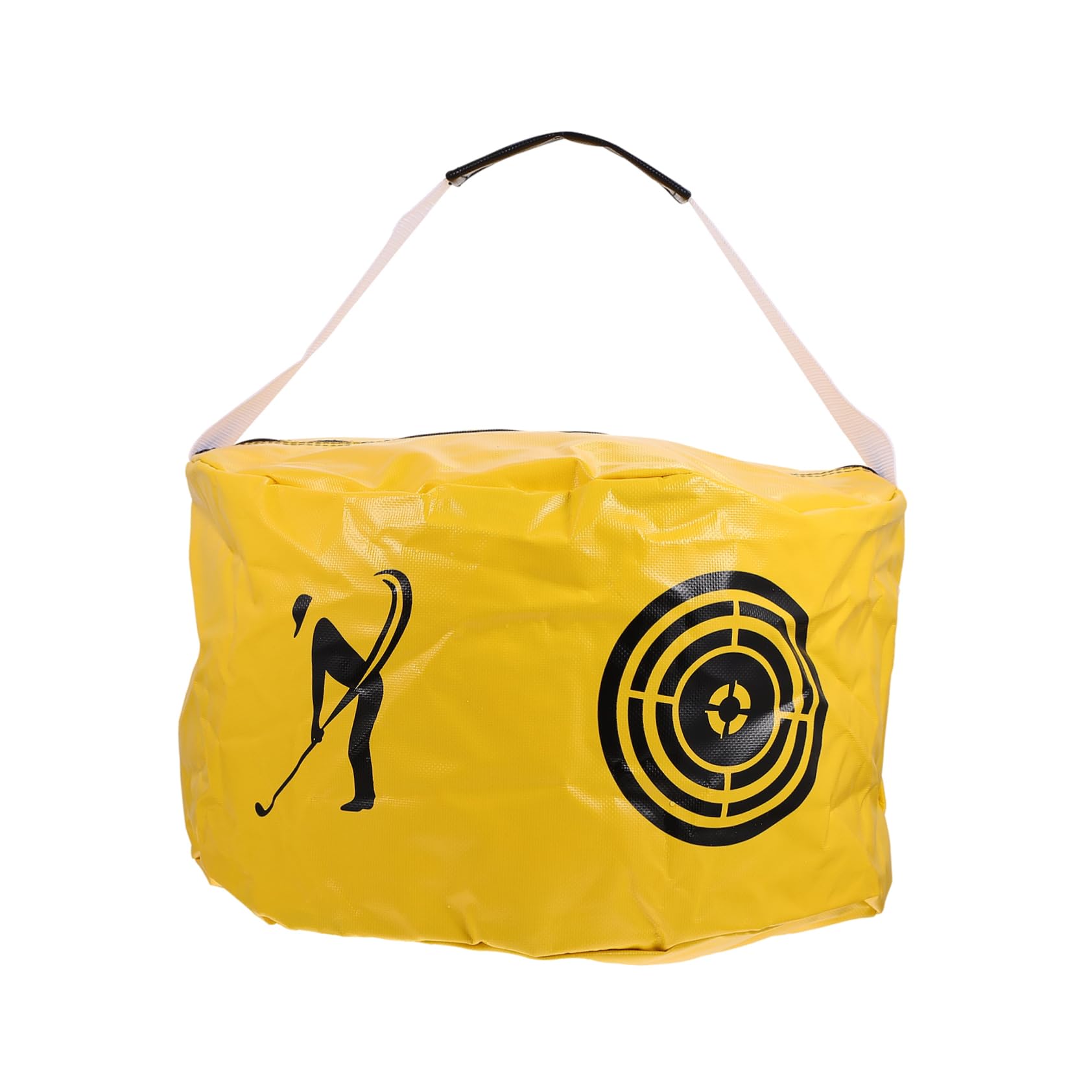 HEMOTON Borsa da Allenamento Swing Golf PVC Gialla per Pratica Potenza