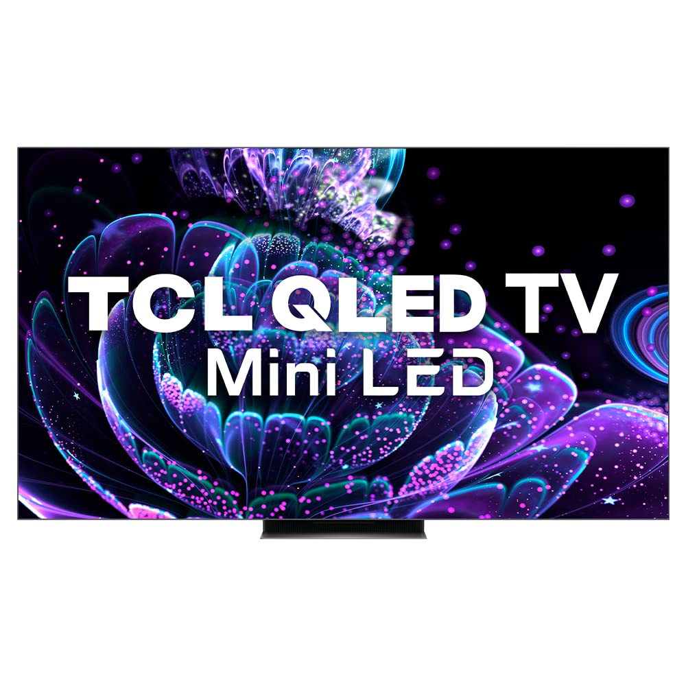 TCL QLED TV 65” C835 4K UHD MINI LED Google TV, 144Hz-VRR, DOLBY VISION IQ +ATMOS, Audio Onkyo, com Wifi 6 dual band e Bluetooth, Comando de voz à distância, Google Assistant e design sem bordas