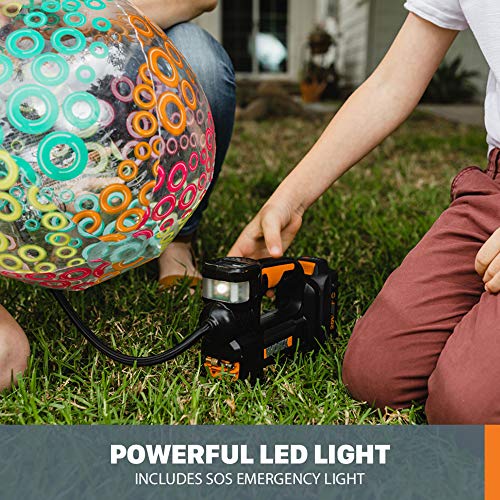 Worx Wx092L.9 20V Power Share Portable Air Pump Inflator (Tool Only) #TOP4