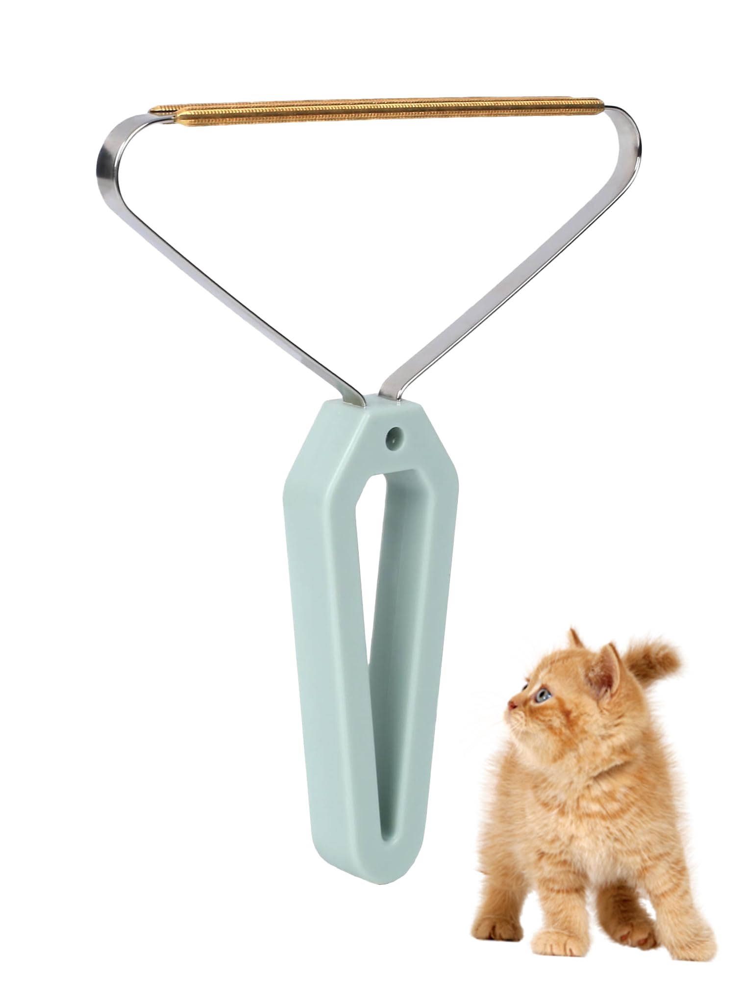 Pet Hair Removal Tool, Fuzz Lint from Carpet, Rug, and Furniture – Effective Rake,Scraper,Shaver and Brush – Lint Cleaner and Pro Pet Hair Remover –