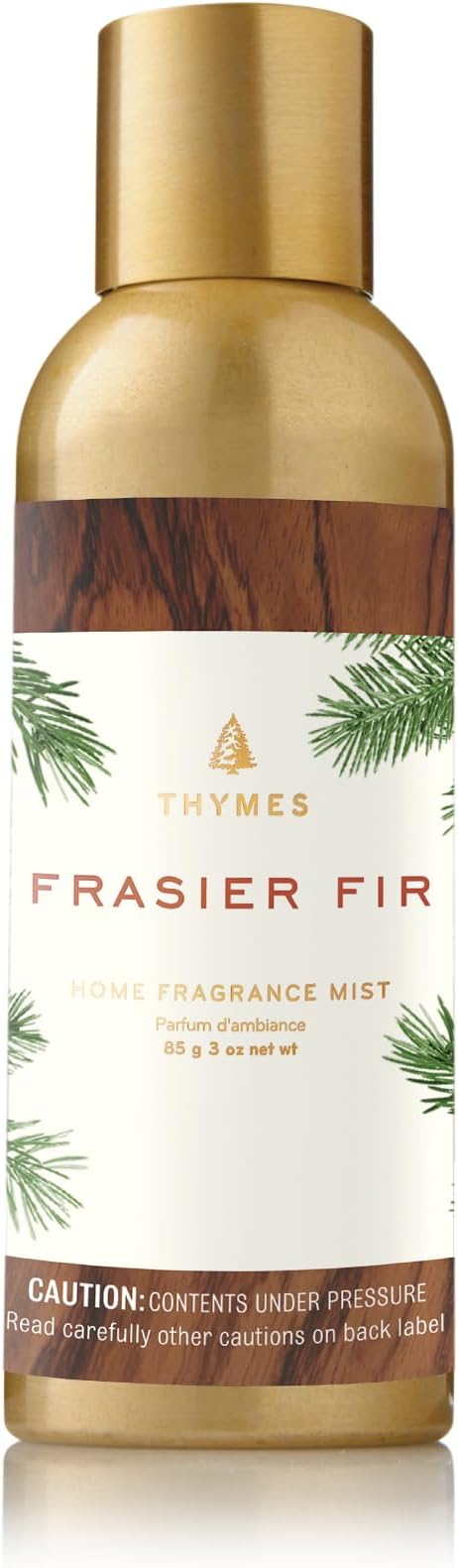Thymes Home Fragrance Mist - Frasier Fir Scented Room Spray for a Fresh Room Fragrance - Air Fresheners for Home - Bedroom & Bathroom Spray Air Freshener (3 oz)