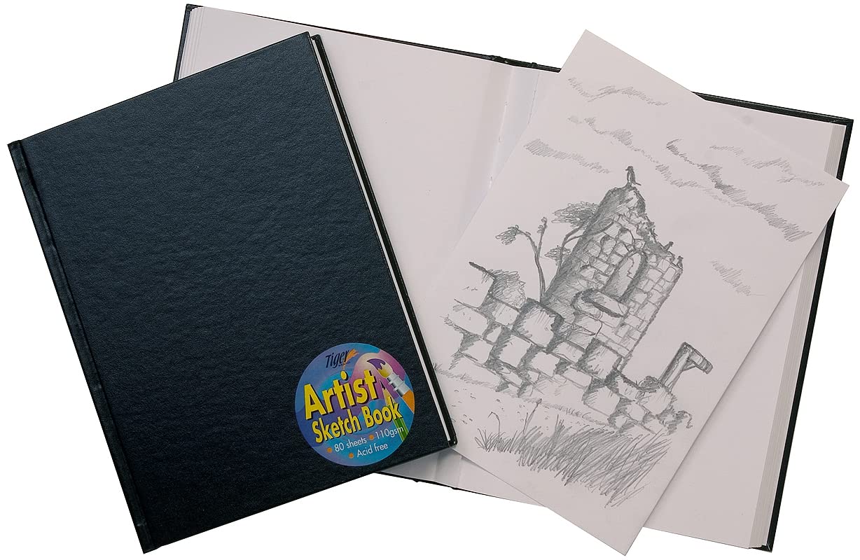 Tiger A5 casebound Artists Sketch Book