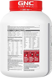 GNC Pro Performance 100% Whey Protein | 4 lbs | Muscle Growth | Muscle Recovery | DigeZyme® For Easy Digestion | Informed Choice Certified | 24g Protein | 5.5g BCAA | Chocolate Supreme | 1.81 kg