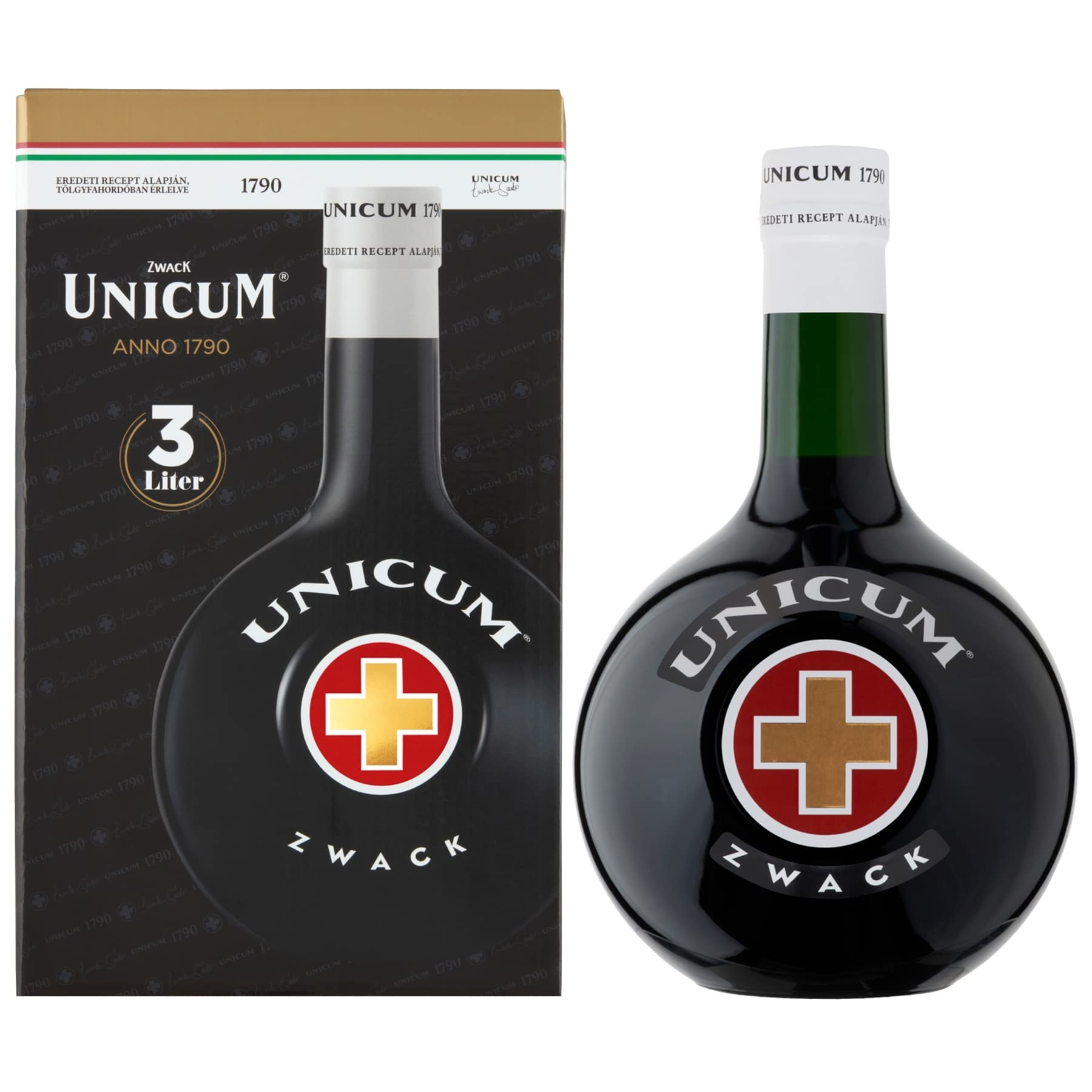 Unicum Kräuterbitter - OHNE Ausgießkanone (1 x 3 l)