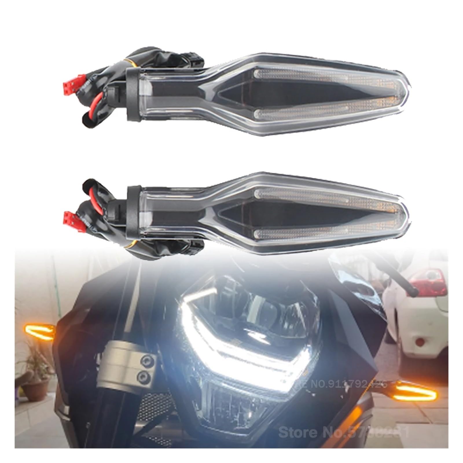 Motorcycle Front L-ed Turn Light Lamp Blinker Fit For BMW S1000XR F900R S1000R R1200GS R1250GS F900XR HP2 K1200R/S