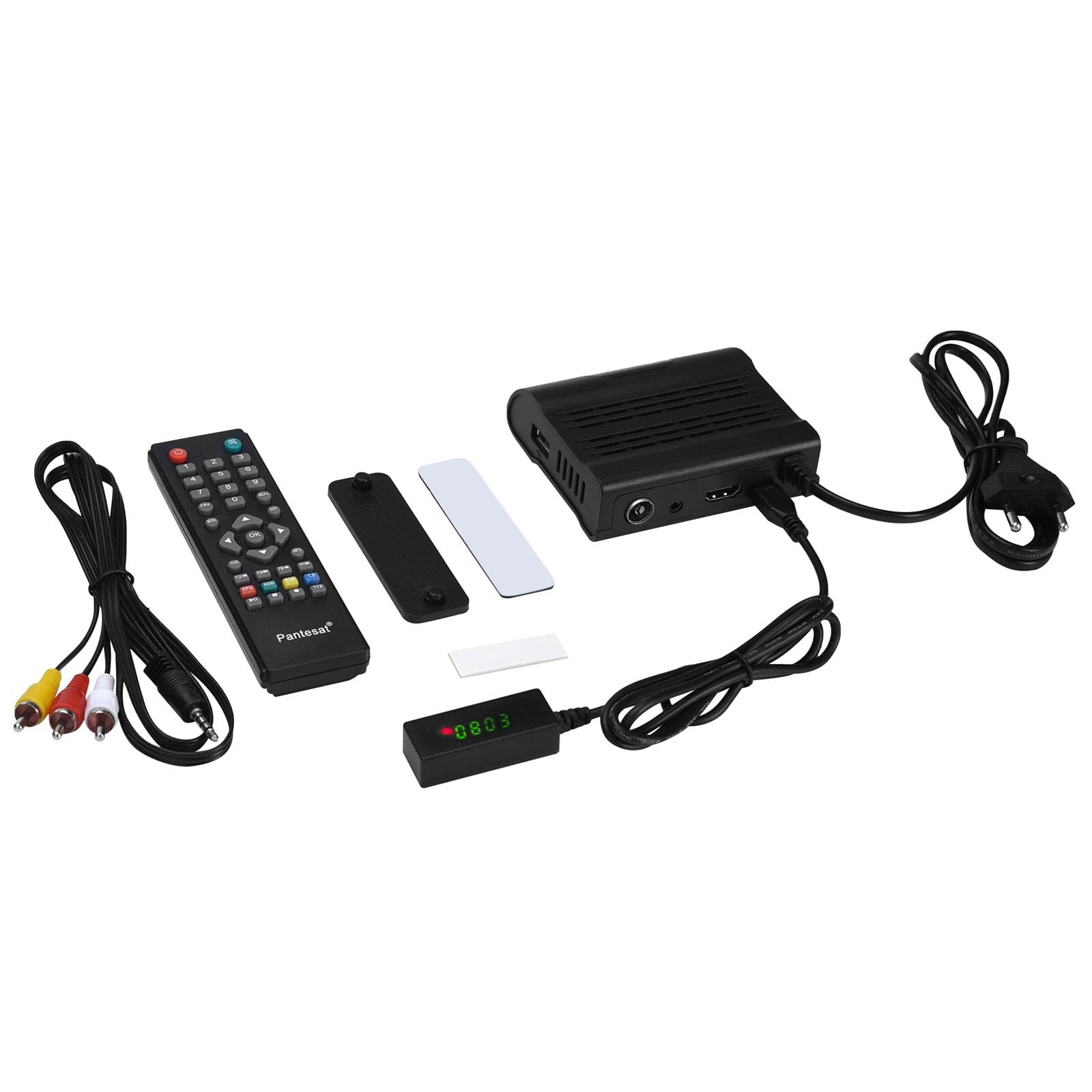 TRENDIVIBE DVB-T2 HD 1080P Digital Decoder TV Receiver Set