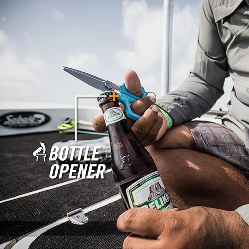 Miniatura 5 de Gerber Gear 1028476 Tijeras de pesca de agua salada Neat Freak con resistencia a la corrosión y mango ergonómico para equipo al aire libre