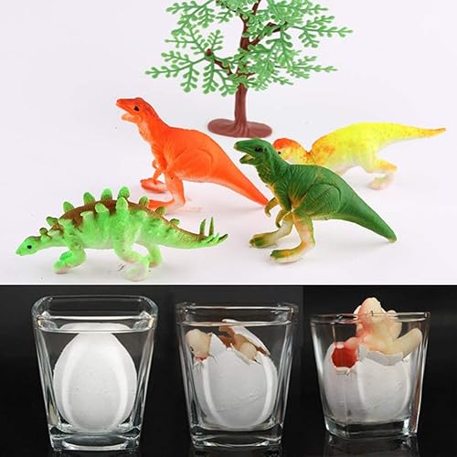 Miniatura 2 de Juguetes mágicos de dinosaurio para eclosionar, paquete de 4 huevos de dinosaurios de gran tamaño que eclosionan en el agua, huevos de dinosaurio de