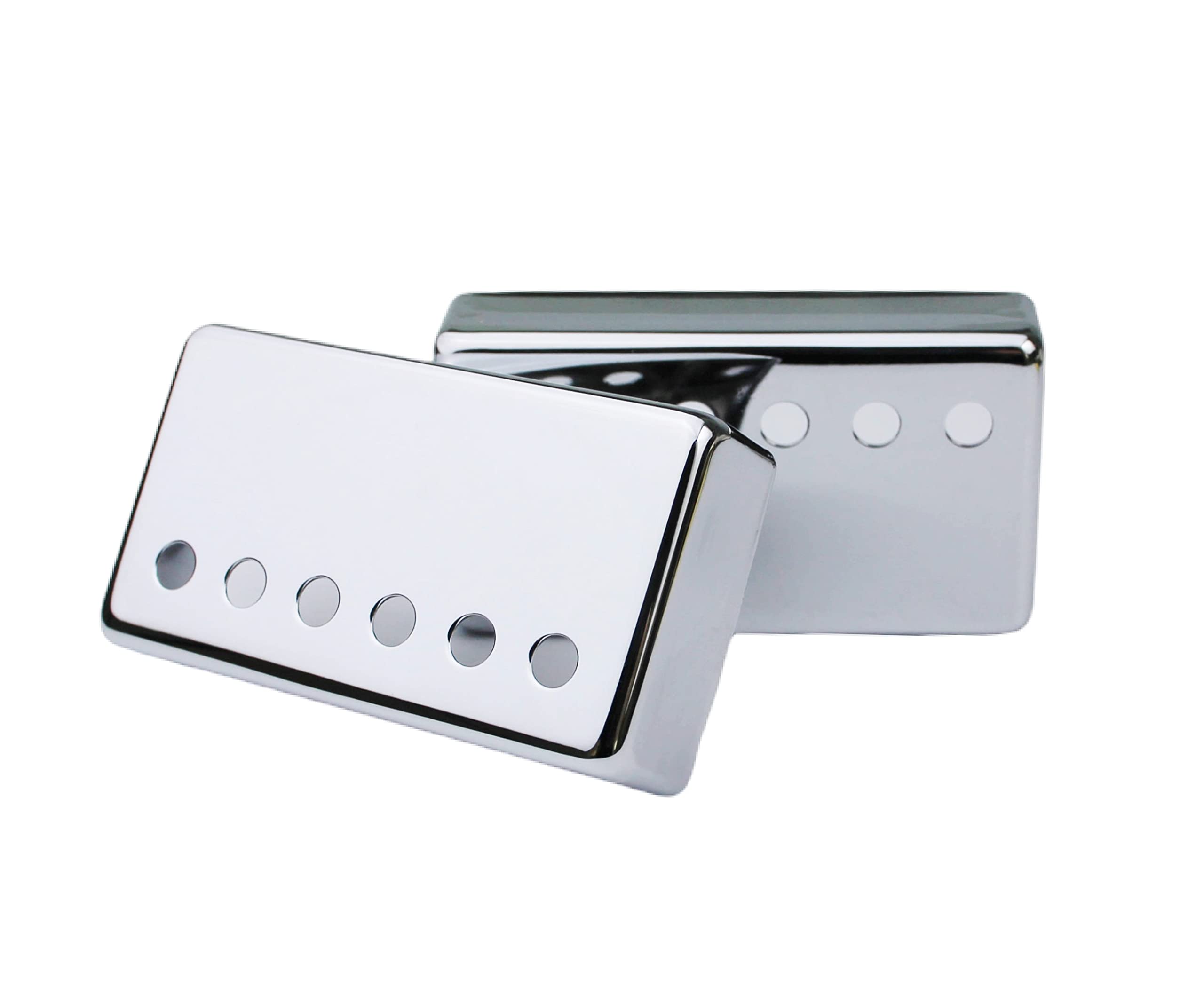 Cover Per Pickup Humbucker In Ottone – Spaziatura Pali 49,2/52 Mm Per Gibson