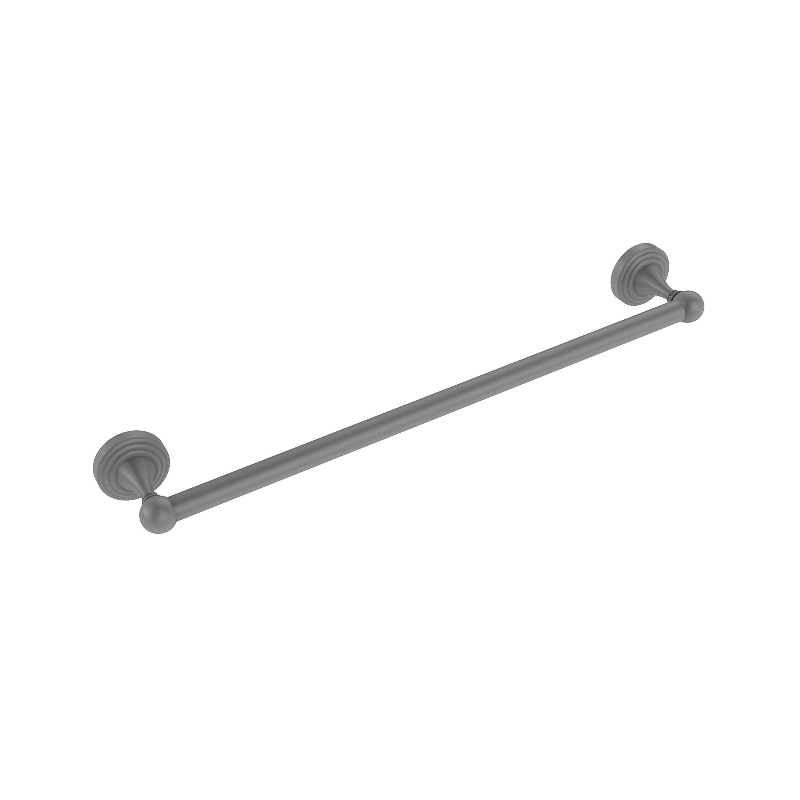 Allied Brass SG-41/36 Sag Harbor Collection 36 Inch Towel Bar in Matte Gray