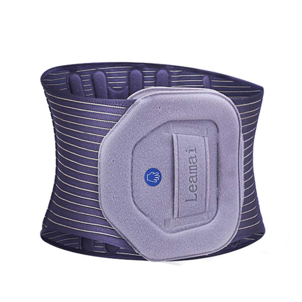 Faja Lumbar para Espalda, Cinturón de Soporte Lumbar Ayuda a Aliviar Dolor y Lesiones, Ciática, Hernia de Disco etc, Faja Lumbar Deportiva para Hombre y Mujer,XXL