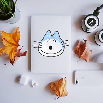 Amazon | 11ぴきのねこ イラスト クリスタルステッカー 防水シール