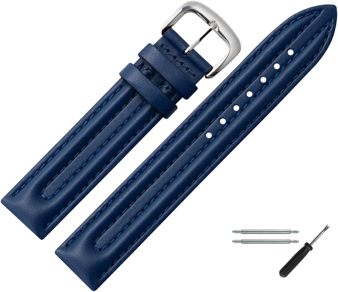 MARBURGER Watch Strap 18 mm Leather Tool Assembly Set 25018