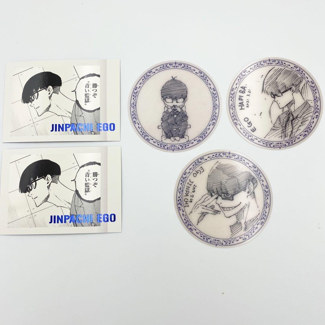 Amazon.co.jp: ブルーロック展 クリアシート 絵心甚八 コンプリート 5