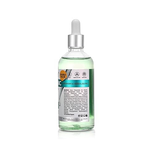 Miniatura 3 de Dermatouch Suero de ácido hialurónico con péptidos, extracto de rosa y vitamina C, A y E, suero facial diario a base de hierbas con vitaminas y