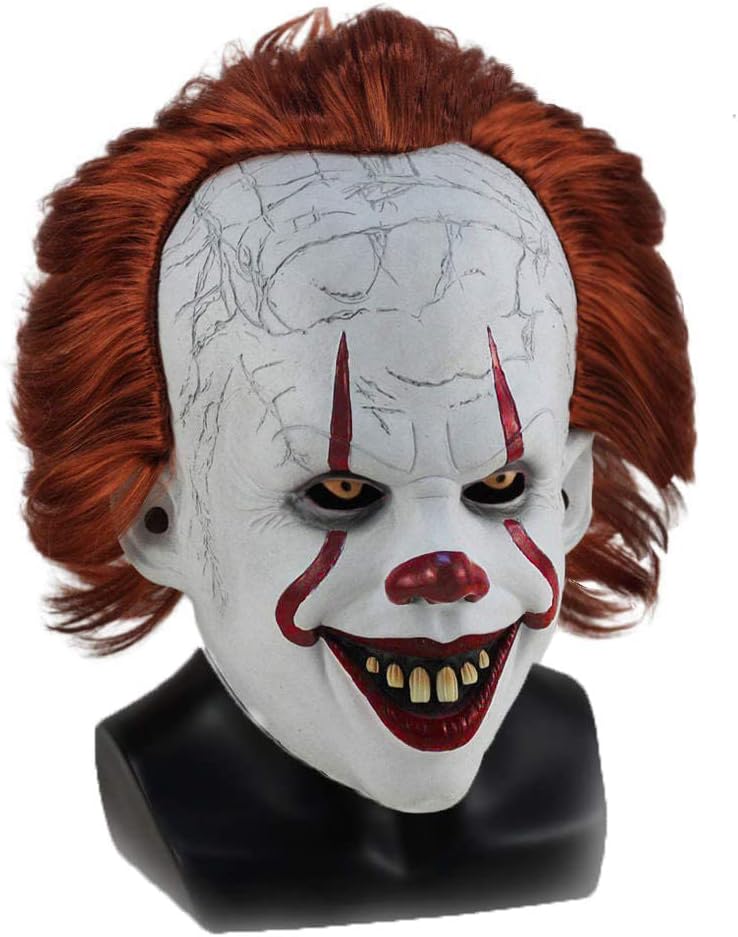 Halloween Horror Clown Mask is Perfect for Cosplay