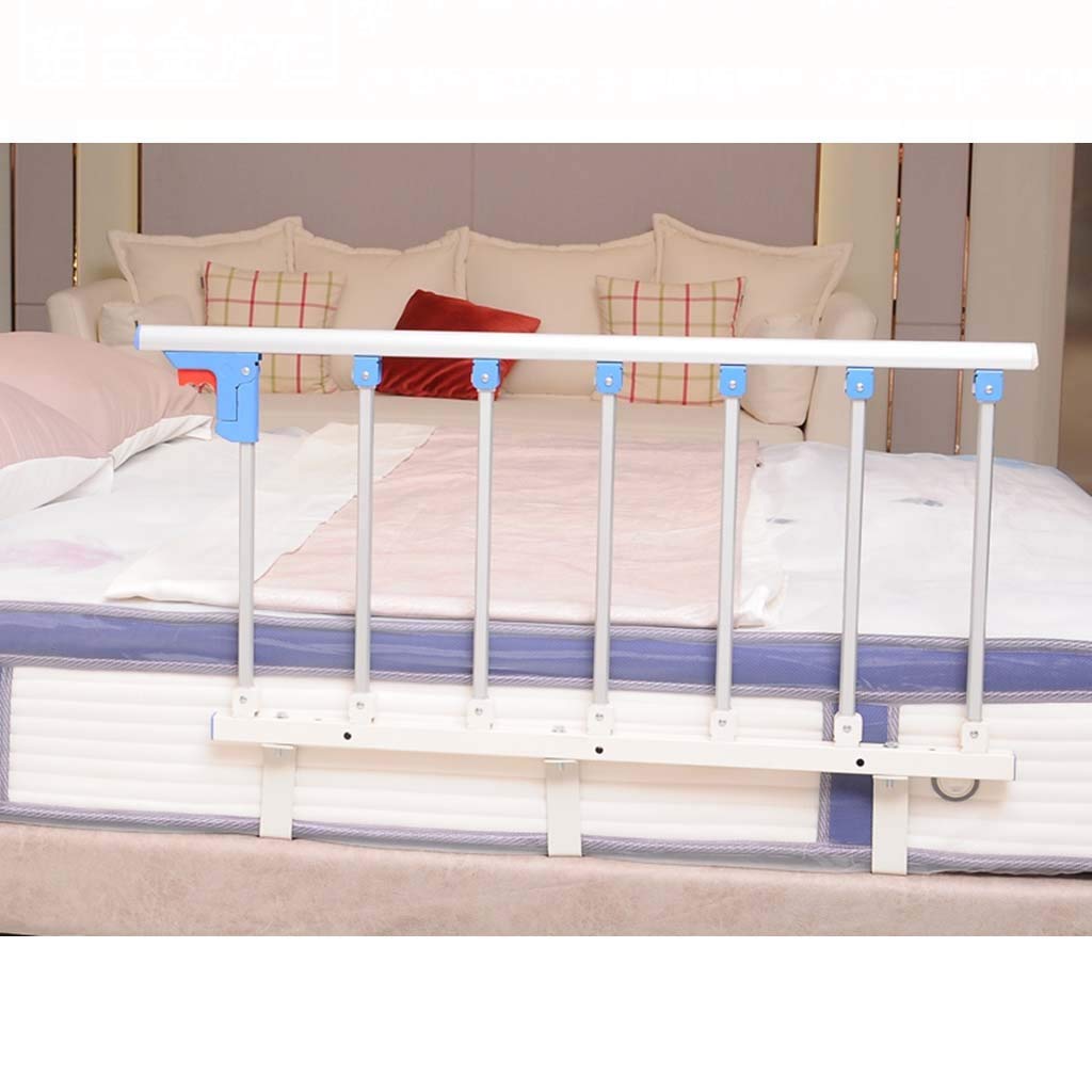 Barandilla de Cama Plegable para Ancianos de aleación de Aluminio, portátil, anticaída, para Adultos, con asa de Asistencia, para Cama de discapacitados, Barra de protec
