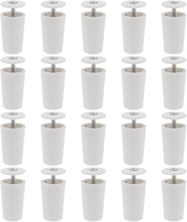 ECSiNG 20Pcs Buffer Stoppers Rolling Shutter Buffer Stops Plastic Rolling Shutter Cushion Stops Replacement Household Accessories 40mm