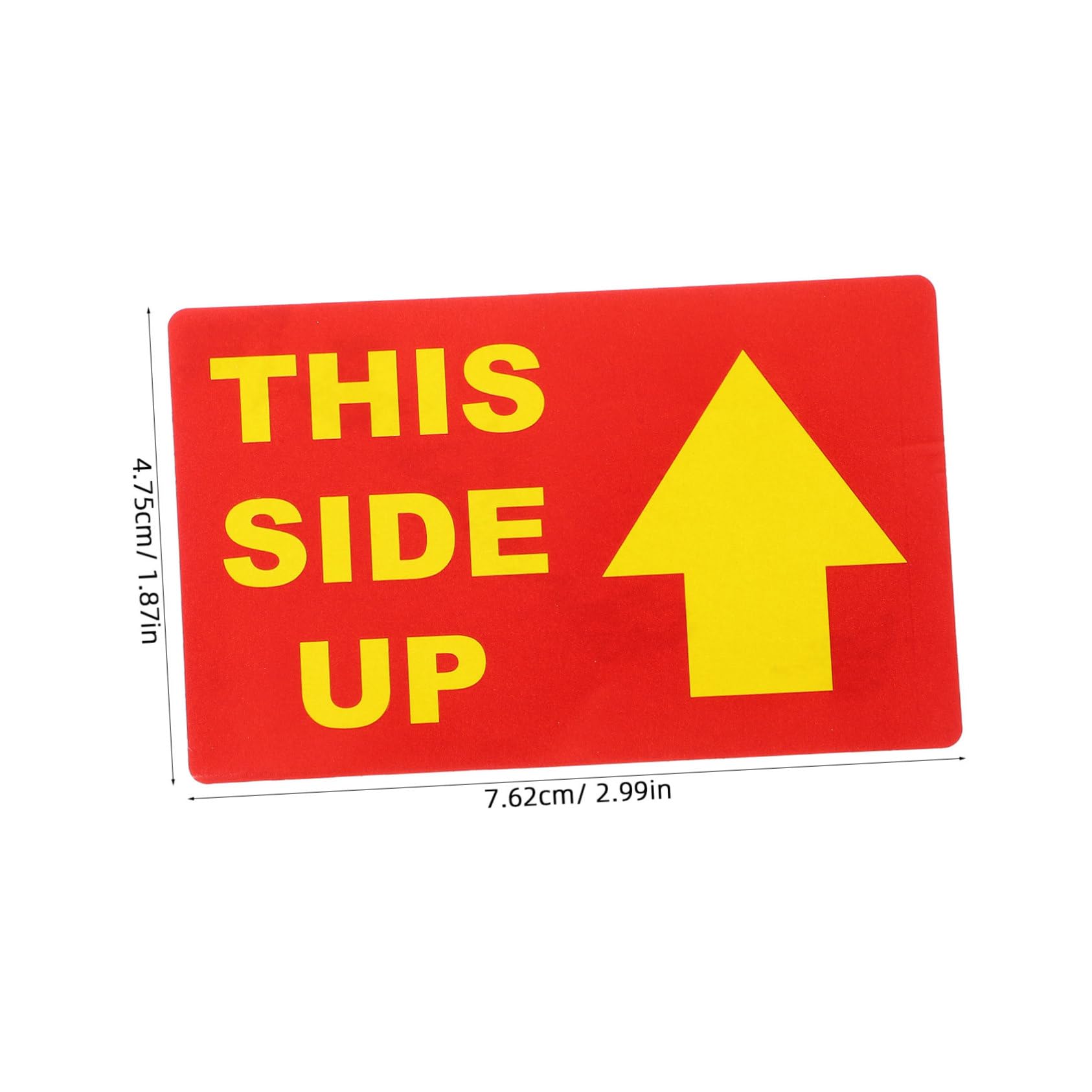 TEHAUX 100 Fragile Stickers Warning Labels for Shipping Packing Visible Protection