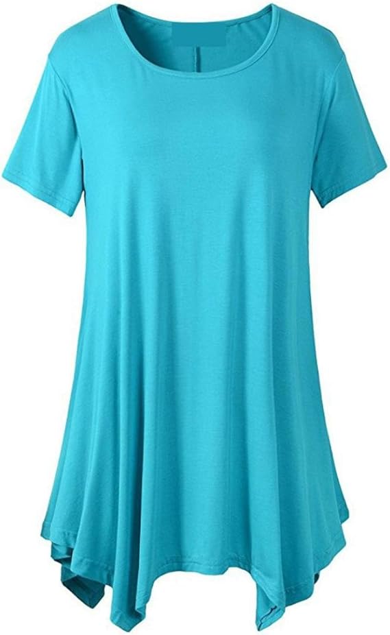 Amazon Hosam Lady レディースtシャツ夏半袖トップス洋服女性ロングtシャツ体型カバ 不規則無地ゆったり快適大人夏着おしゃれhosam夏春ファッション部屋着スポーツウェアヨガウェア Xl ブルー Tシャツ カットソー 通販 Amazon Hosam Lady レディースtシャツ夏半袖トップス洋服女性ロングtシャツ体型カバ 不規則無地ゆったり快適大人夏着おしゃれhosam夏春ファッション部屋着スポーツウェアヨガウェア Xl ブルー Tシャツ カットソー 通販
