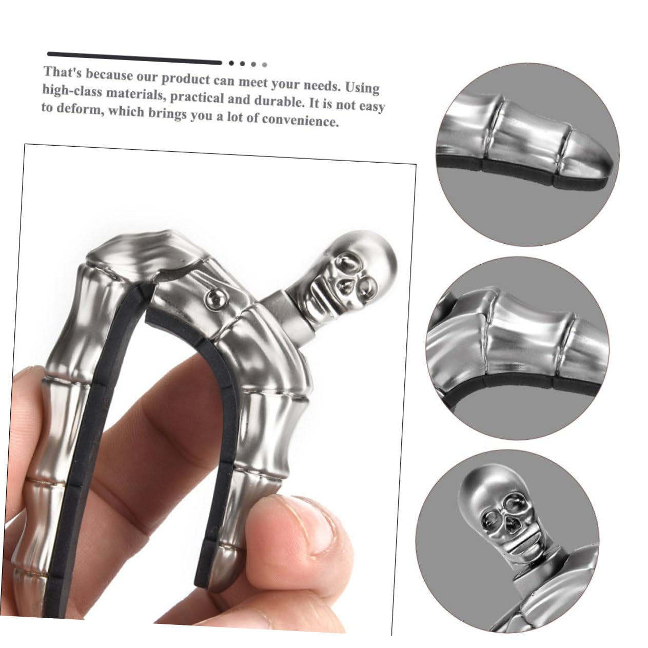 Toyvian 5 szt. przydatny kapodaster - design kapodaster stroik do ukulele, ukulele, tuner, kapodaster, część zaciskowa, guzik basowy, gitara, ekskluzywny kapodaster stop cynku