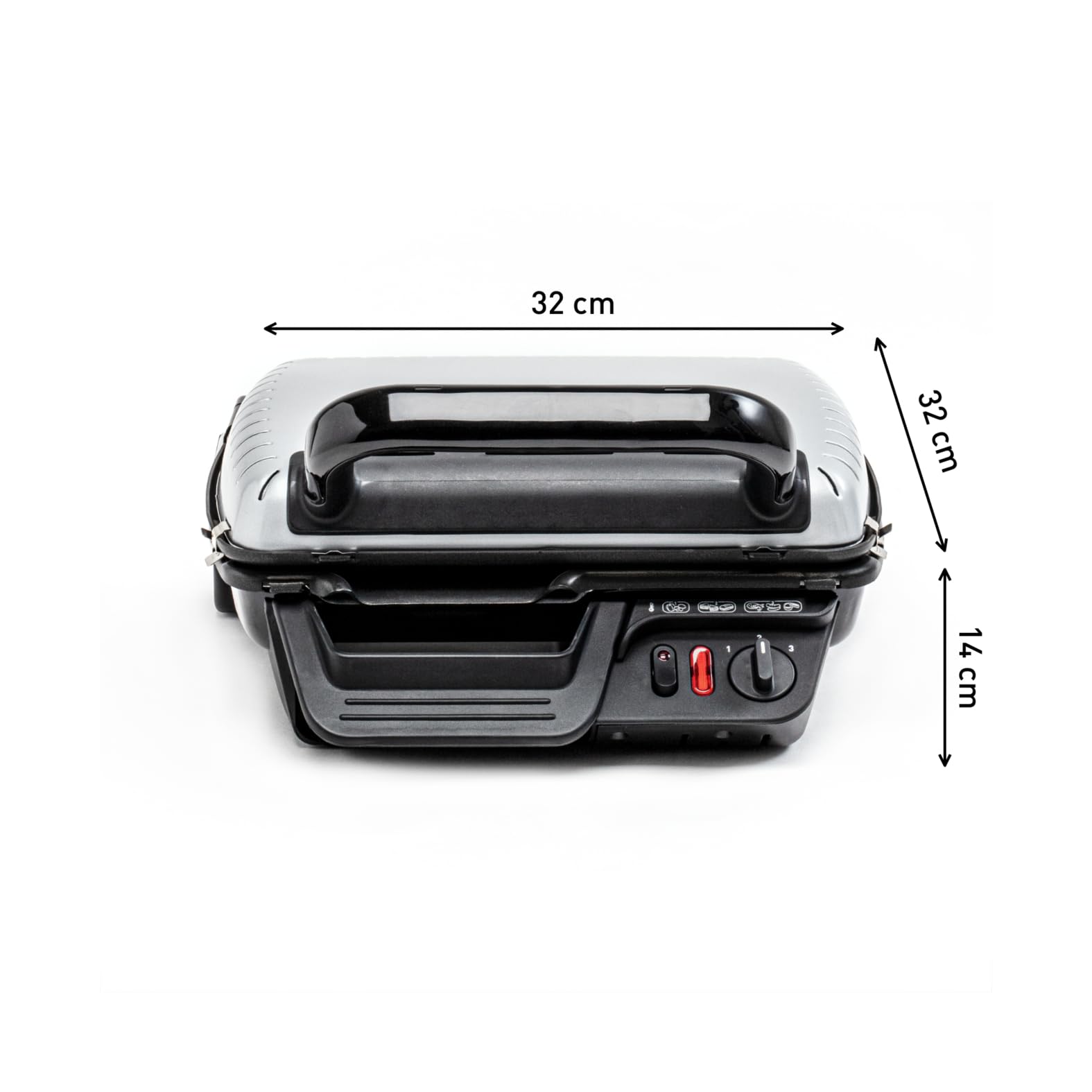 Tefal Kontaktgrill 2-in-1 Sandwichmaker 2000W 32x32x14 cm GC3050