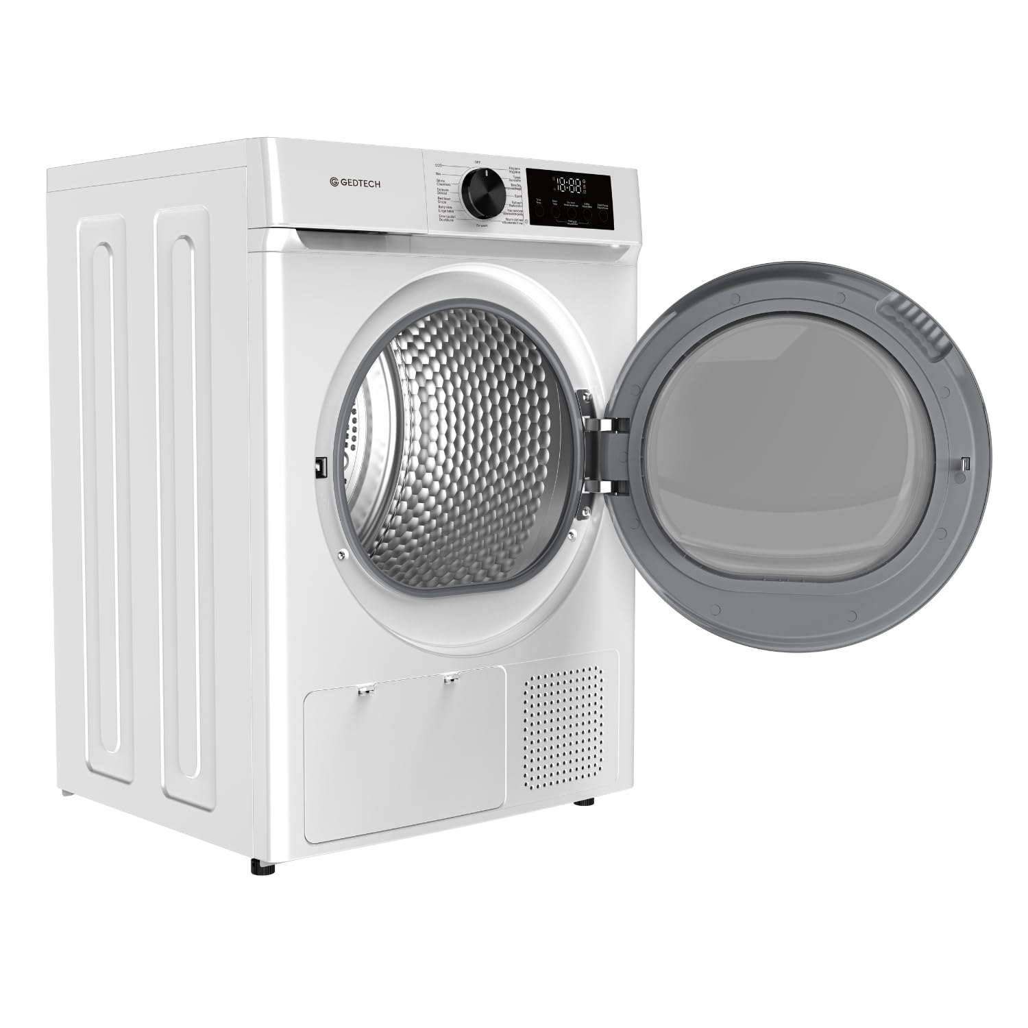 GEDTECH Sèche-linge pompe à chaleur SL9HPE 9 Kg 16 programmes Départ différé Grande capacité