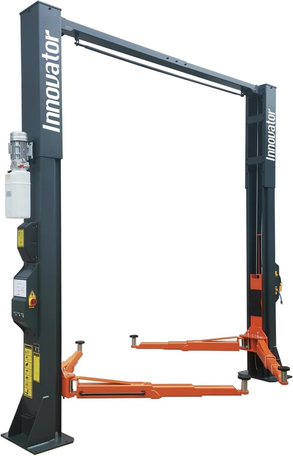 Automatic Release Car Lift Heavy Duty Lifter Electrical Safety Clear Floor 5000kg Capacity