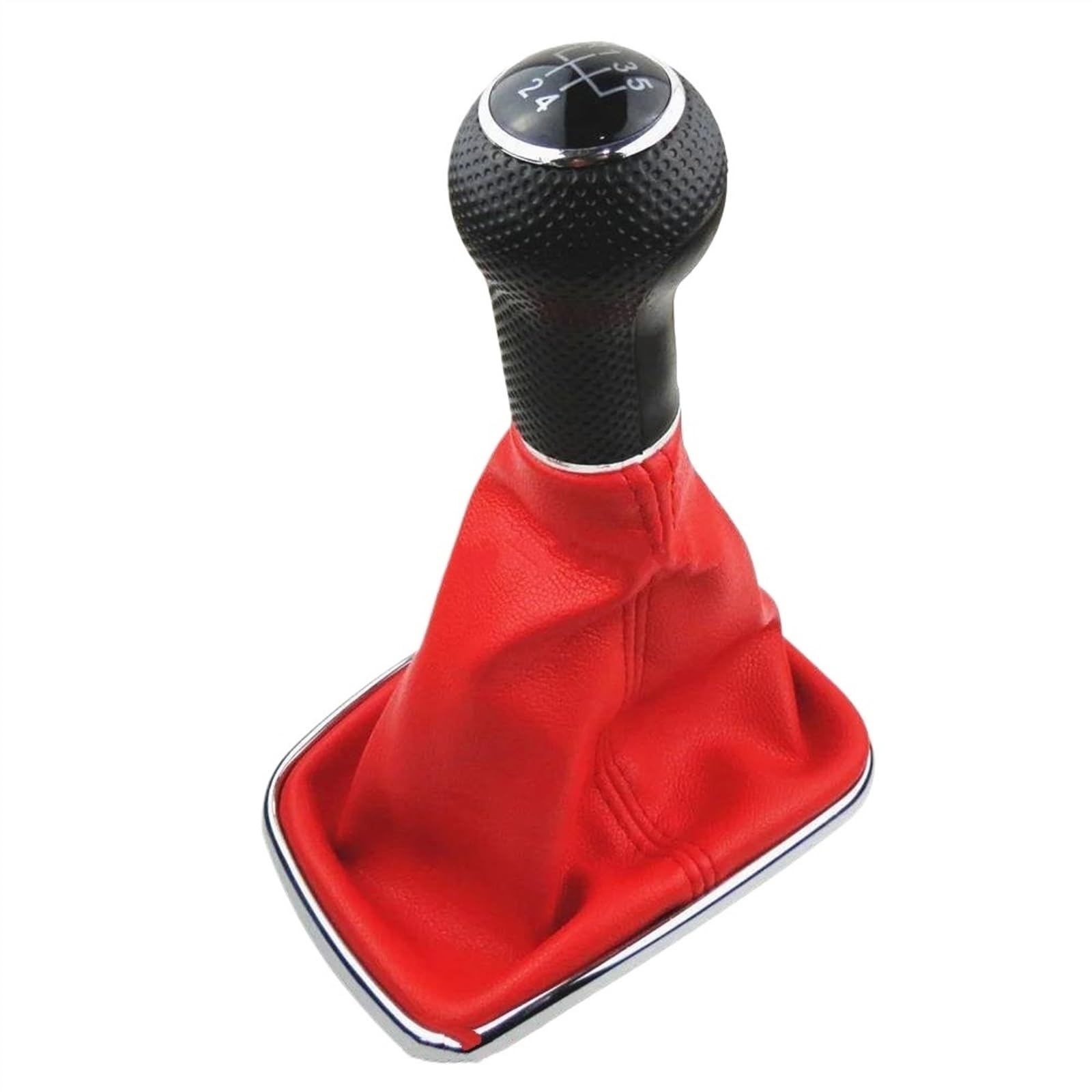 CAVINBDZ 5 Speed Black Frame Gear Shift Knob Lever Gaiter Boot for VW for Golf 4 IV MK4 GTI R32 for Bora for Jetta 1999-2004