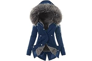 INESVER Faux Fur Women's Winter Coat